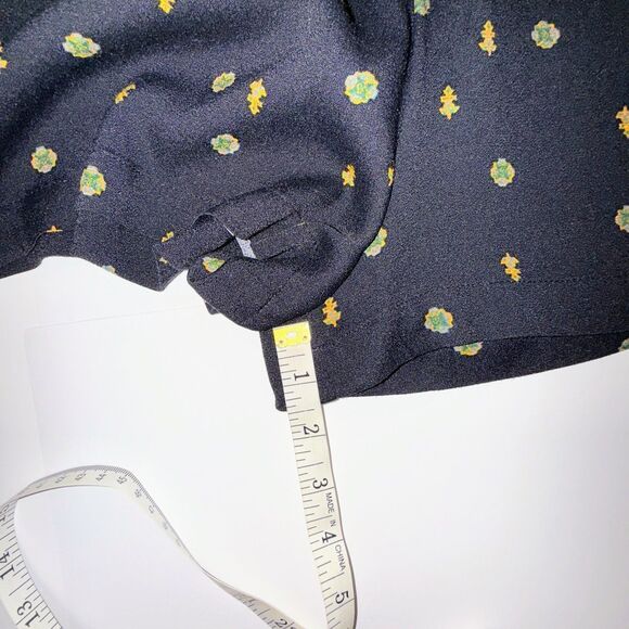 Free People Love Grows Black Geometric Print Long Slv Keyhole Romper Playsuit S - Picture 9 of 16